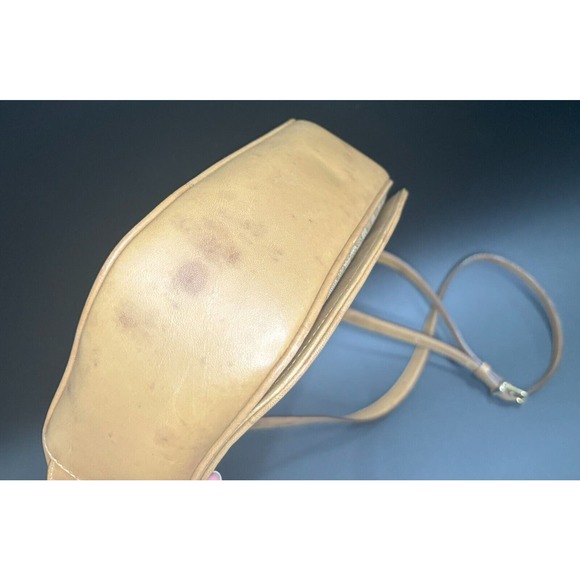 CELINE Macadam Crossbody Bag Shoulder Bag Beige/Brown PVC Leather Pre-owned‎ - Picture 2 of 10